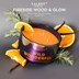Picture of FIRESIDE WOOD & GLOW  | TALENT CANDLES Scented Candles for Home - Natural Soy Wax with 3 Wicks, ENJOY Jar Candle 32 Hours Burn Time